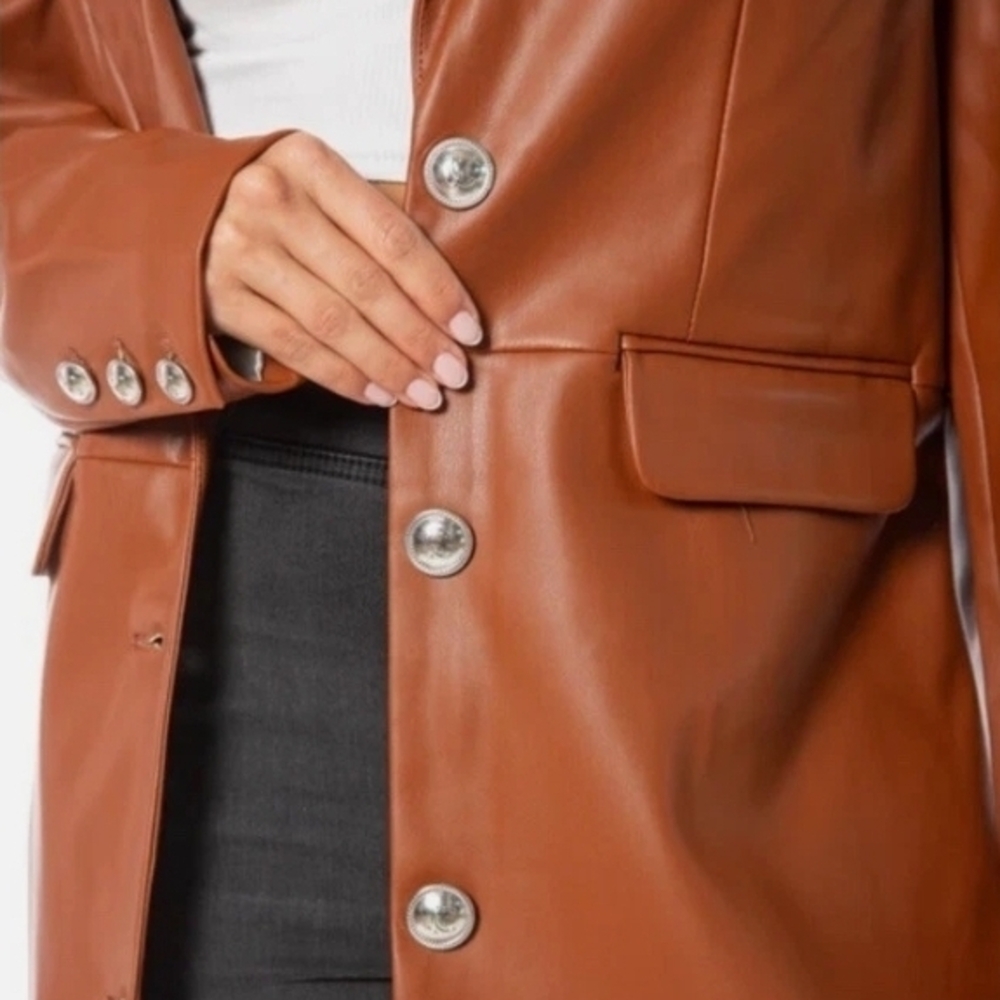 Juicy Couture Tan Oversized Trench - Picture 7 of 14